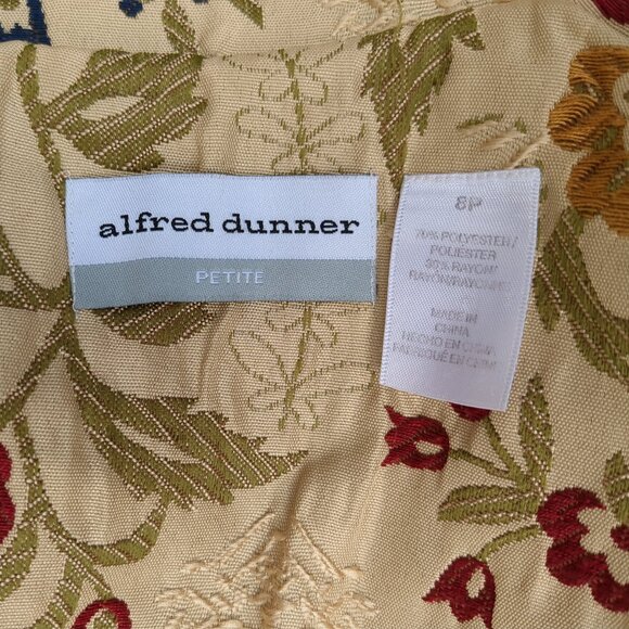 Alfred Dunner Floral Embroidered Blazer - Picture 7 of 10